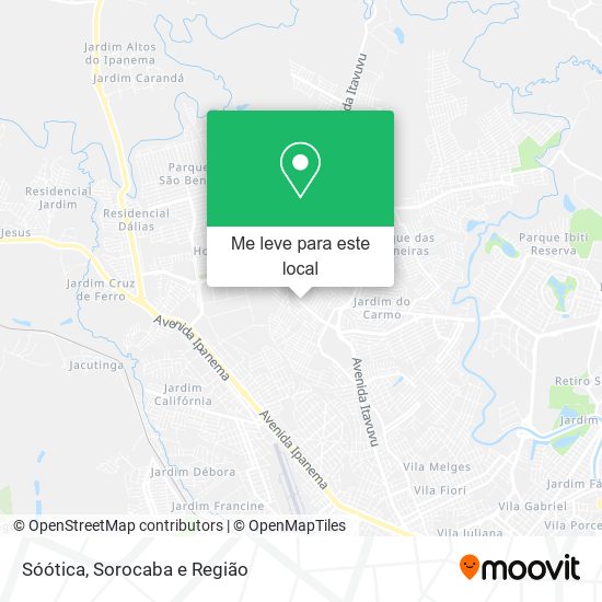 Sóótica mapa