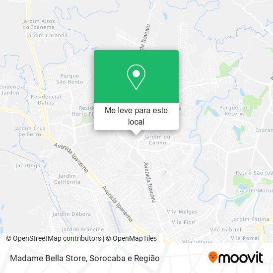 Madame Bella Store mapa