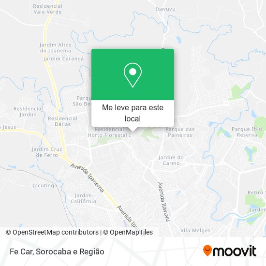 Fe Car mapa