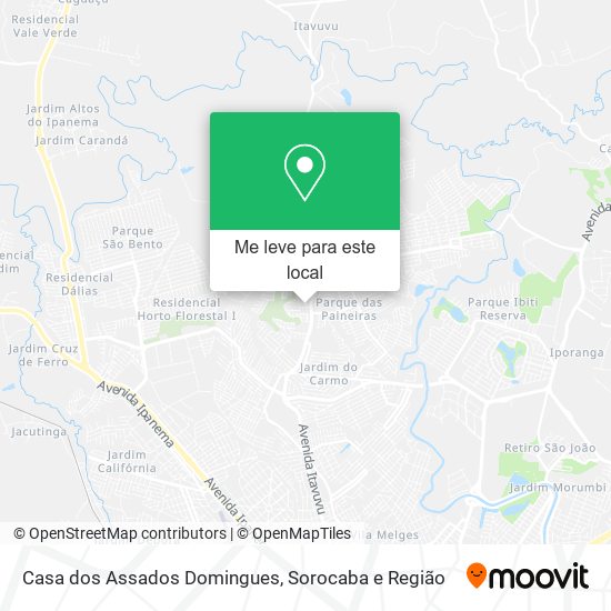 Casa dos Assados Domingues mapa