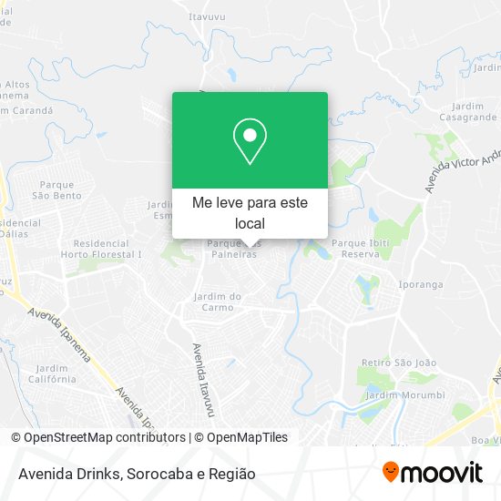 Avenida Drinks mapa
