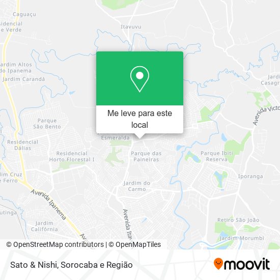 Sato & Nishi mapa