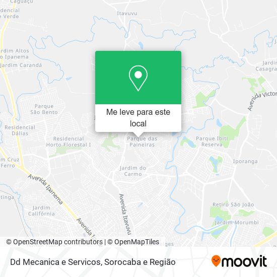 Dd Mecanica e Servicos mapa