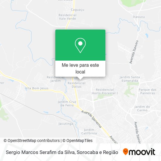 Sergio Marcos Serafim da Silva mapa