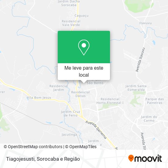 Tiagojesusti mapa