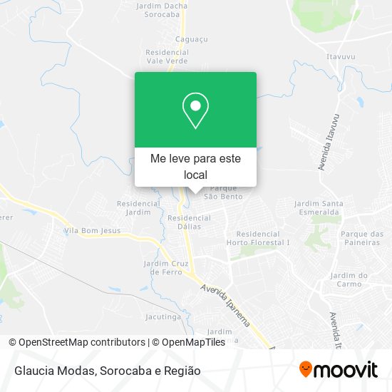 Glaucia Modas mapa