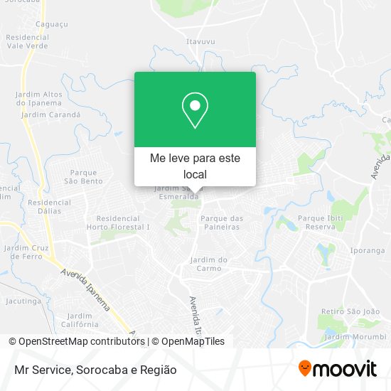 Mr Service mapa