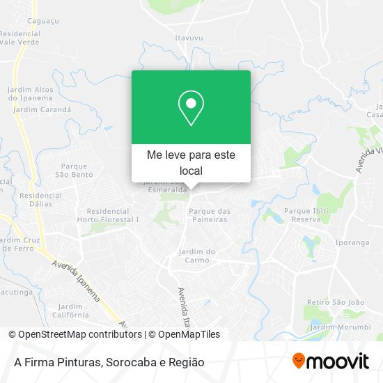 A Firma Pinturas mapa