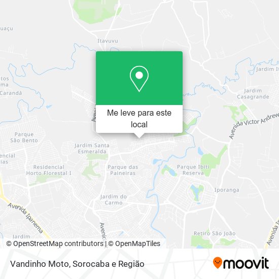 Vandinho Moto mapa