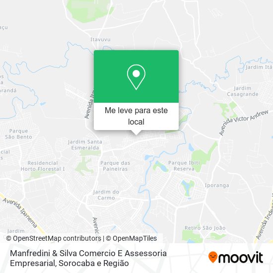 Manfredini & Silva Comercio E Assessoria Empresarial mapa