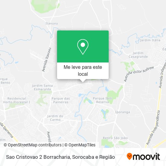 Sao Cristovao 2 Borracharia mapa