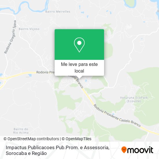 Impactus Publicacoes Pub.Prom. e Assessoria mapa