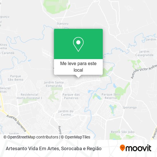 Artesanto Vida Em Artes mapa