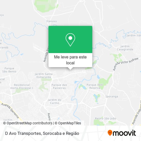 D Avo Transportes mapa