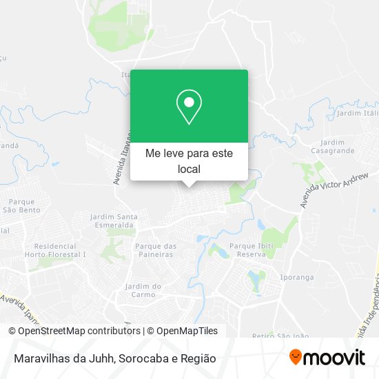 Maravilhas da Juhh mapa