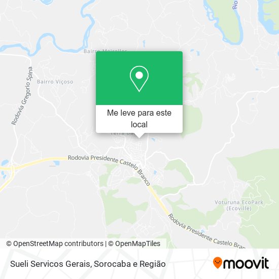 Sueli Servicos Gerais mapa