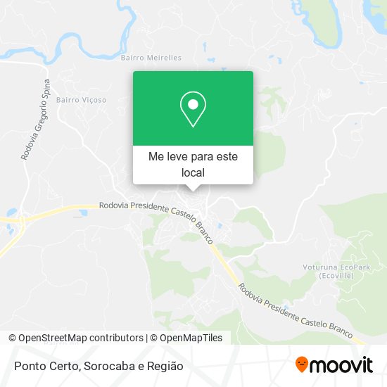 Ponto Certo mapa