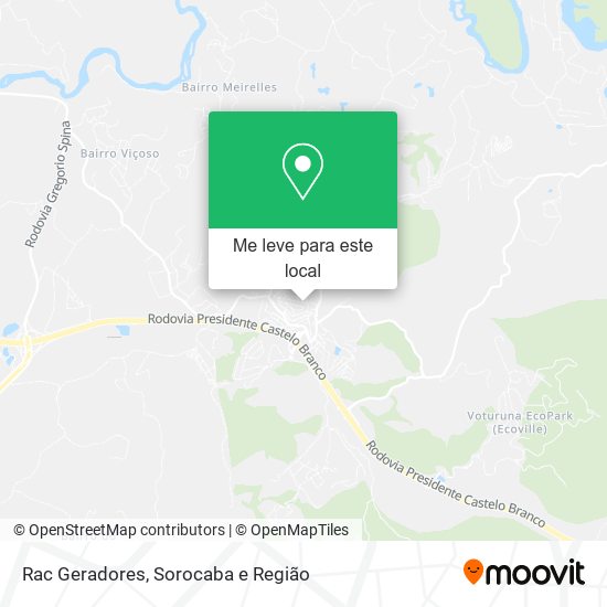 Rac Geradores mapa