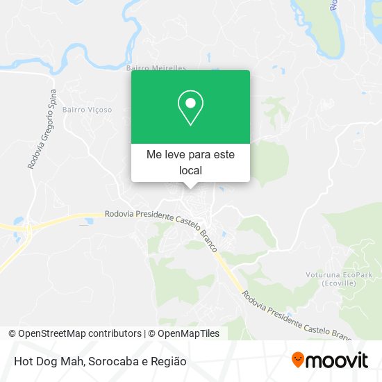 Hot Dog Mah mapa
