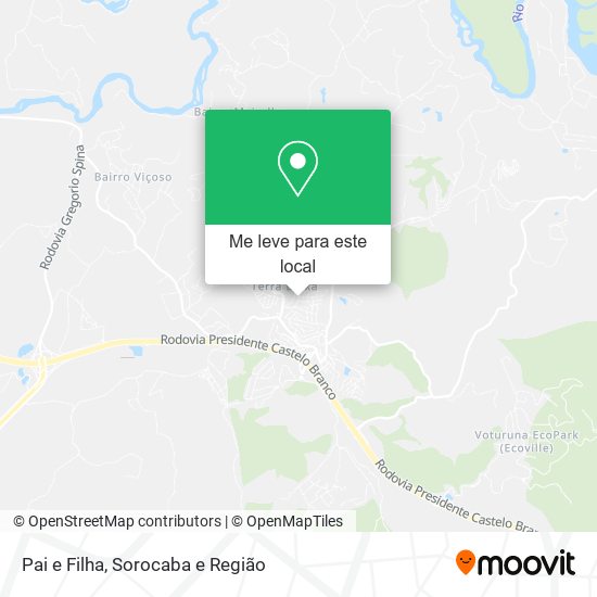 Pai e Filha mapa