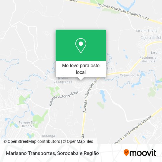 Marisano Transportes mapa