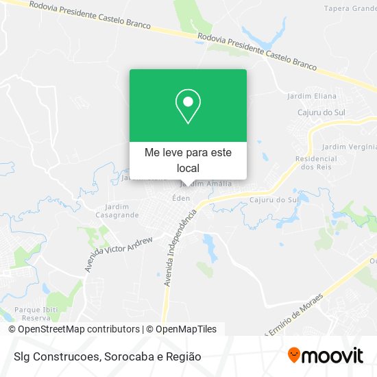 Slg Construcoes mapa