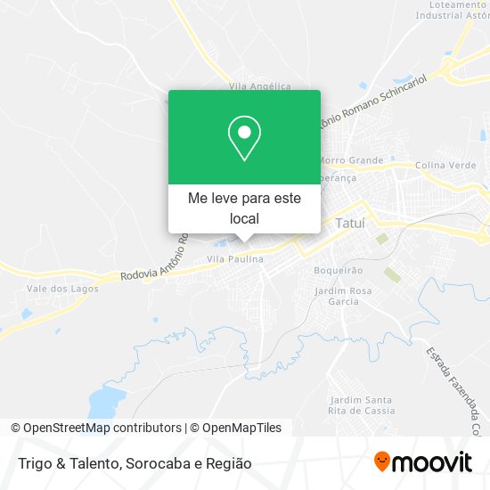 Trigo & Talento mapa