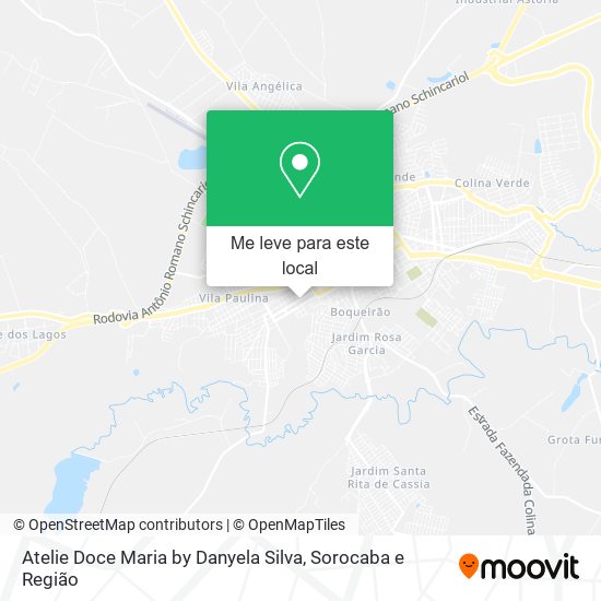 Atelie Doce Maria by Danyela Silva mapa