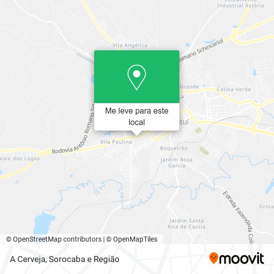 A Cerveja mapa