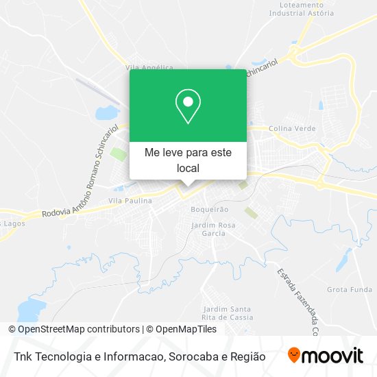 Tnk Tecnologia e Informacao mapa