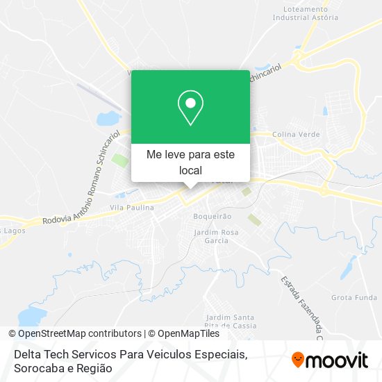 Delta Tech Servicos Para Veiculos Especiais mapa