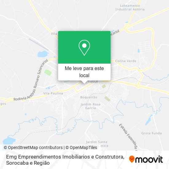 Emg Empreendimentos Imobiliarios e Construtora mapa