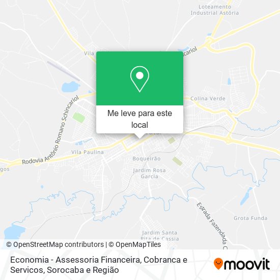 Economia - Assessoria Financeira, Cobranca e Servicos mapa