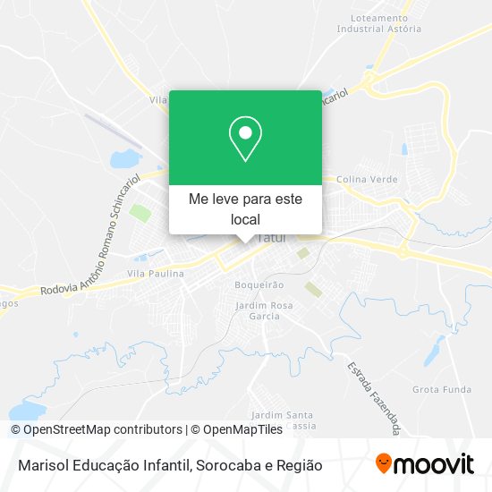 Marisol Educação Infantil mapa