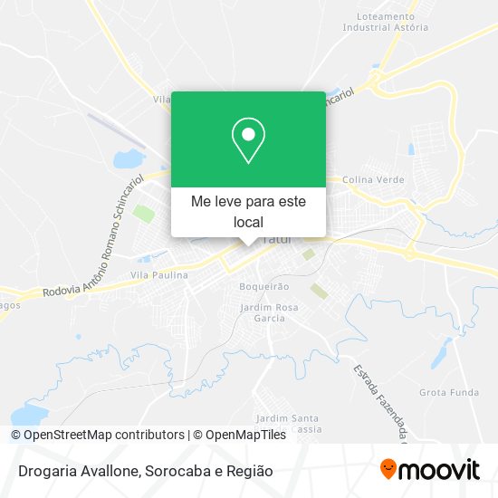 Drogaria Avallone mapa