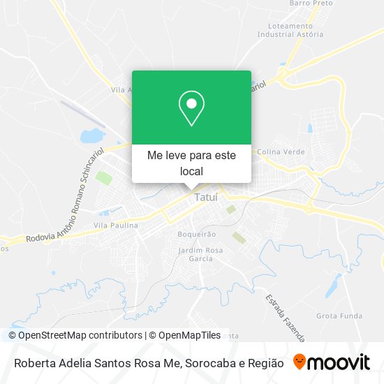 Roberta Adelia Santos Rosa Me mapa