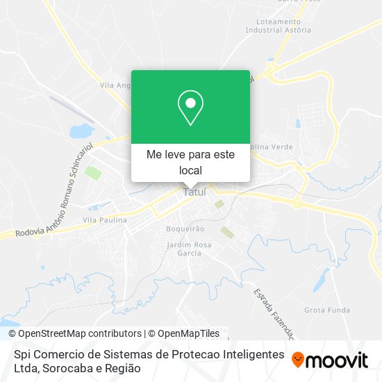 Spi Comercio de Sistemas de Protecao Inteligentes Ltda mapa