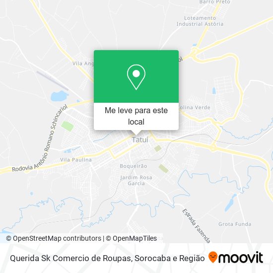 Querida Sk Comercio de Roupas mapa