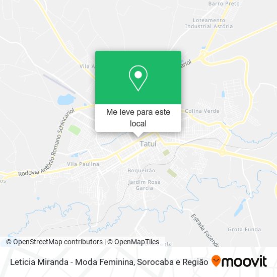 Leticia Miranda - Moda Feminina mapa