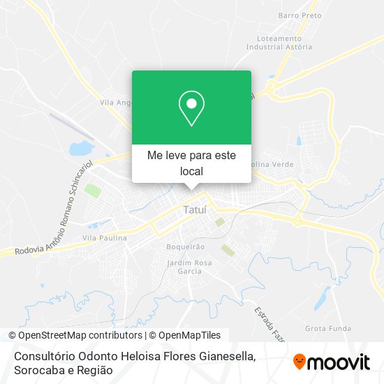 Consultório Odonto Heloisa Flores Gianesella mapa