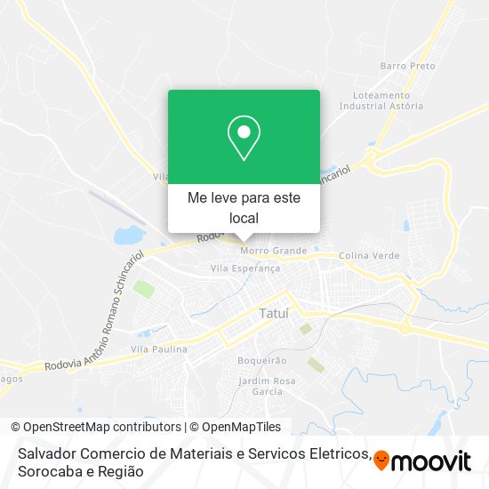 Salvador Comercio de Materiais e Servicos Eletricos mapa