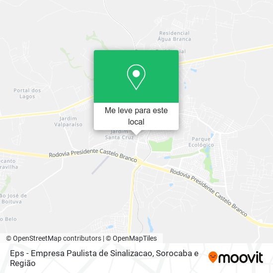 Eps - Empresa Paulista de Sinalizacao mapa