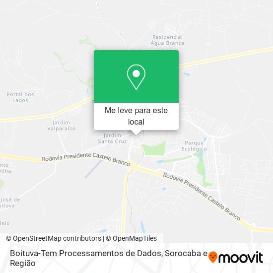 Boituva-Tem Processamentos de Dados mapa