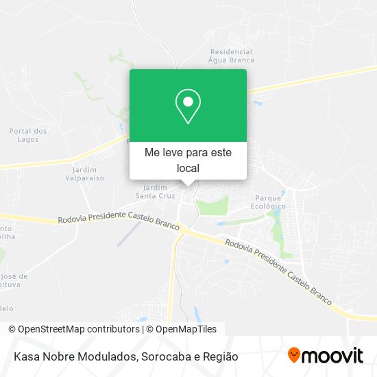 Kasa Nobre Modulados mapa