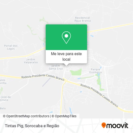 Tintas Pig mapa