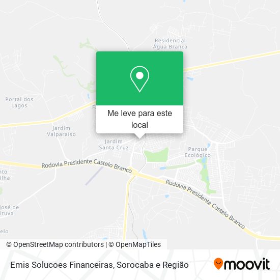 Emis Solucoes Financeiras mapa