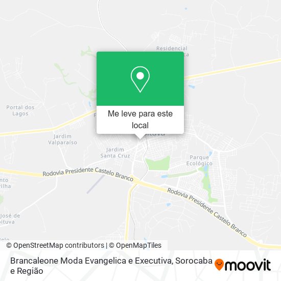 Brancaleone Moda Evangelica e Executiva mapa