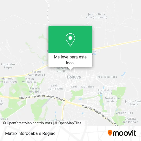 Matrix mapa