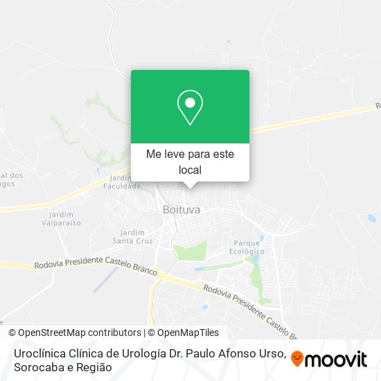 Uroclínica Clínica de Urología Dr. Paulo Afonso Urso mapa