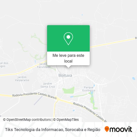 Tiks Tecnologia da Informacao mapa